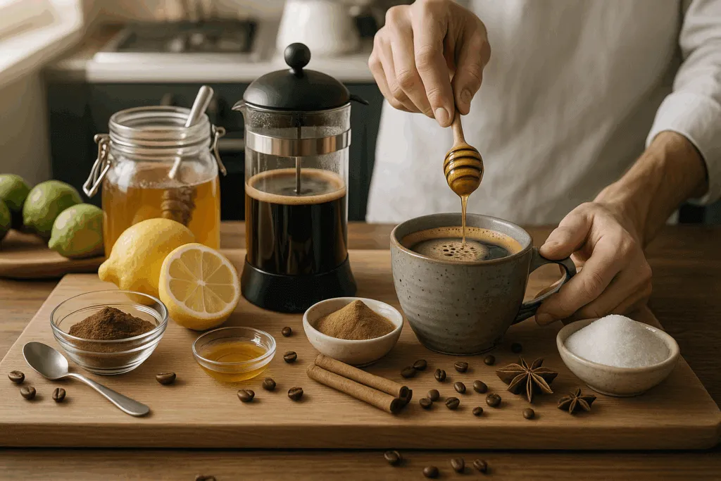 Weight Loss Coffee Loophole Recipe with Coffee, Lemon Juice & Cinnamon 2 Coffee Loophole recipe ingredients